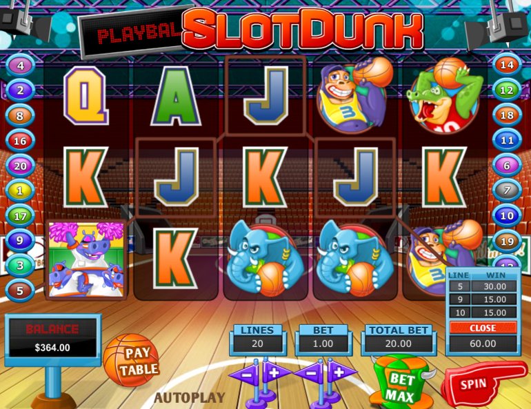 игровой автомат Slot Dunk